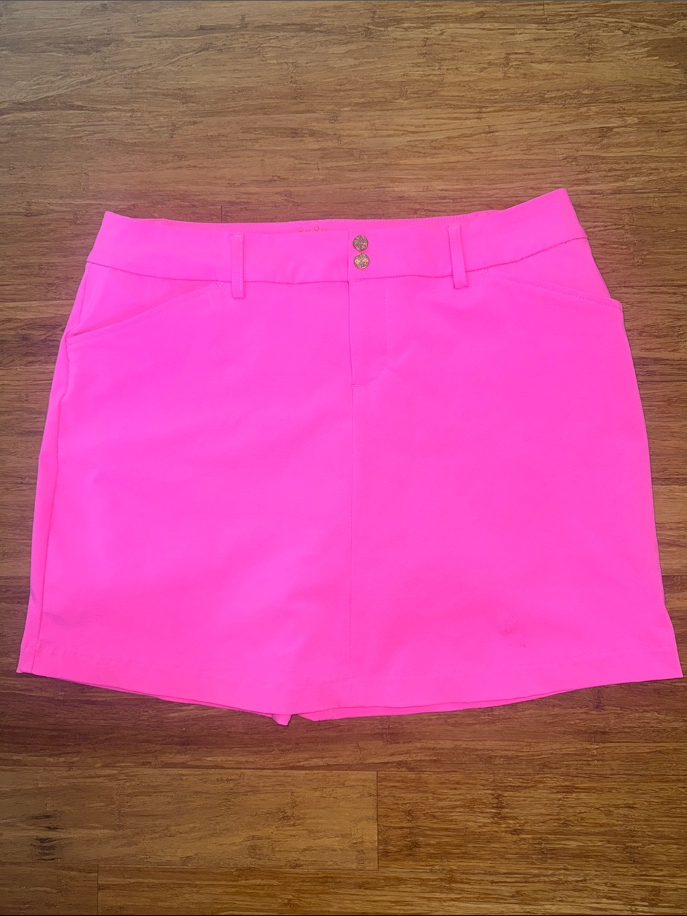Sz 16 Lilly Pulitzer Neon Pink Golf Skort